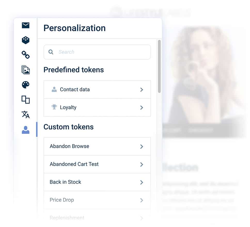 Personalization Reusable Personalization Tokens