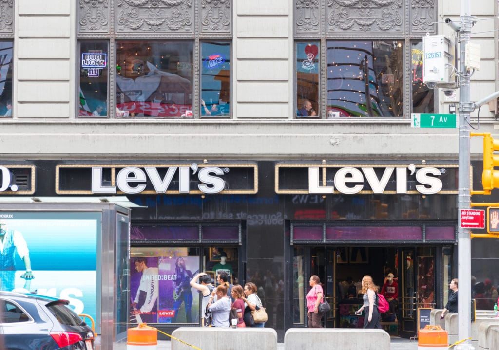 Levis Store In The New York City