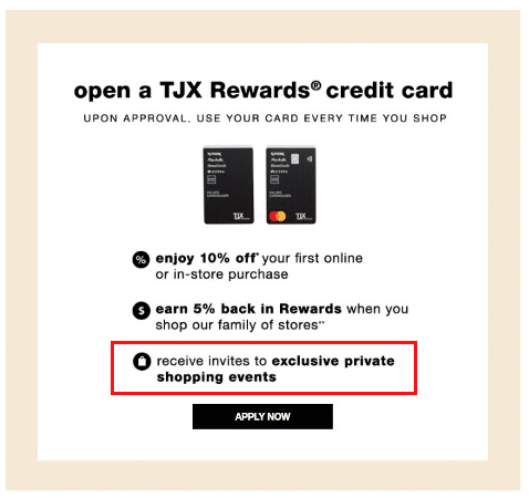 Tjx Private Events