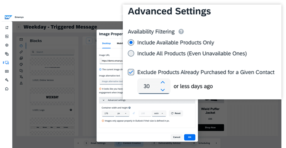 Availability Filters, Spring Release 2023