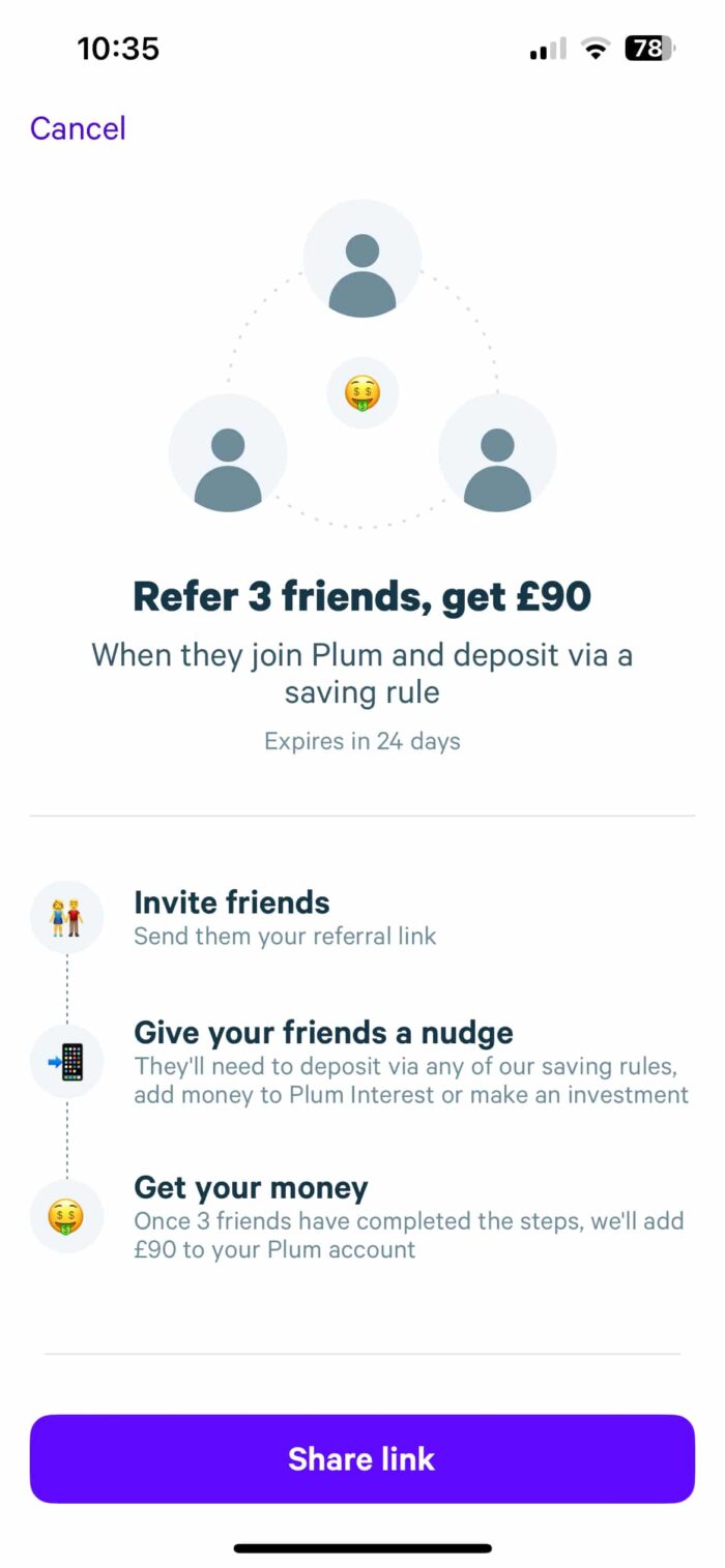 Plum App Referral Program