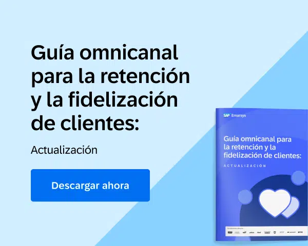 A guidebook cover and download button; promoting customer retention strategies. Text