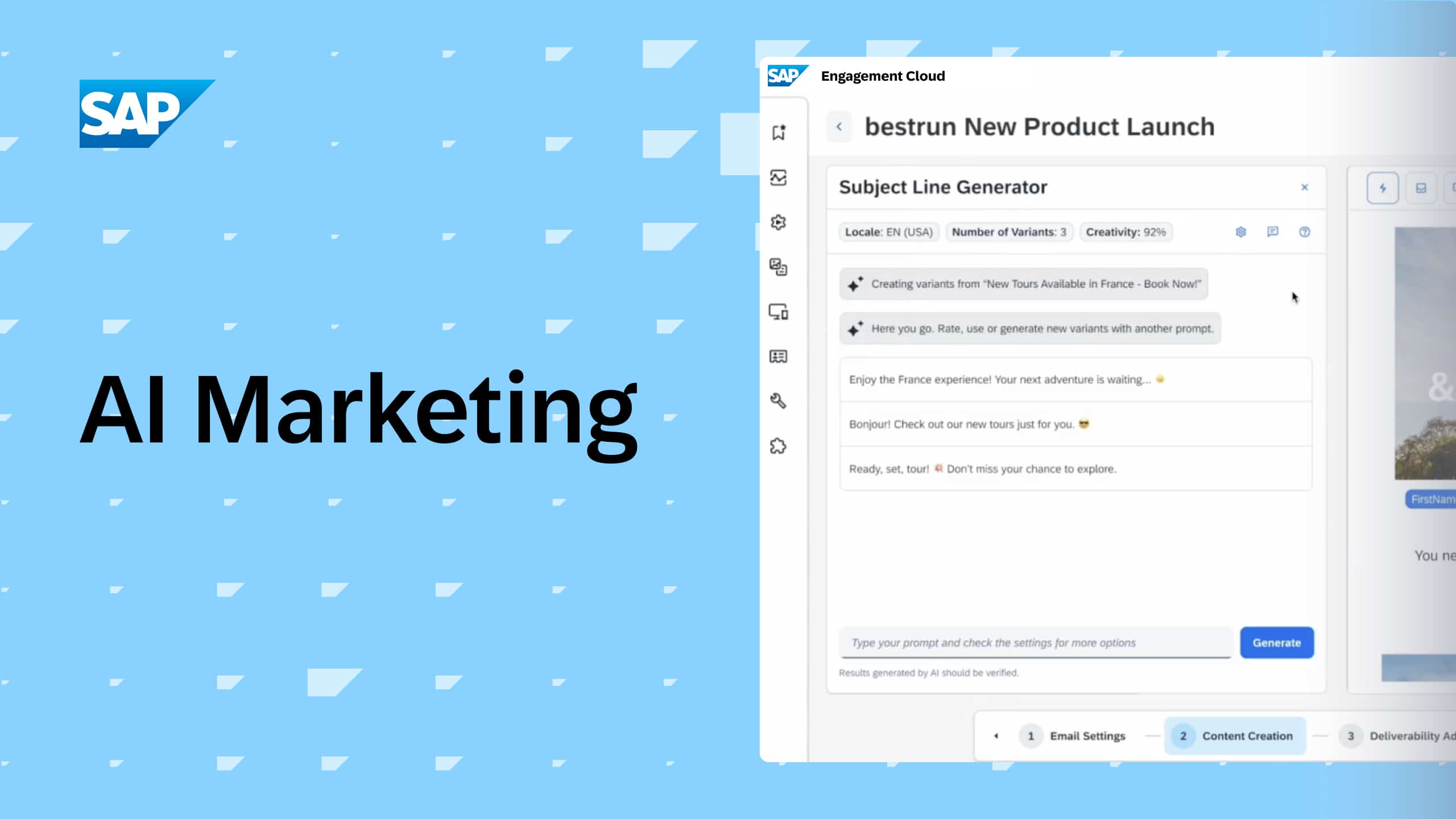 Ema SAP Engagement Cloud Capabilities Ai Marketing Youtube Thumbnail 1280x720px