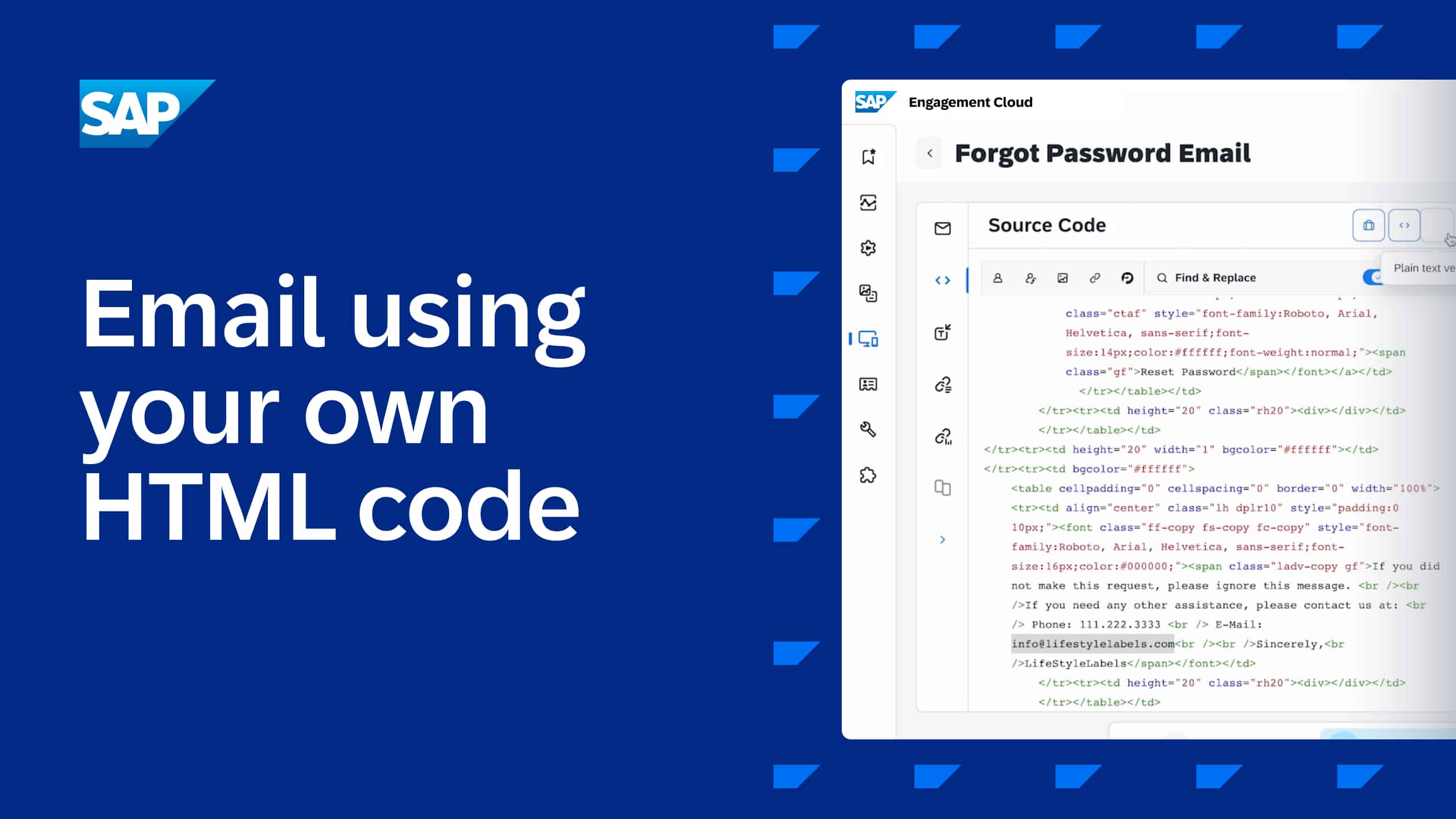 Ema Product Training Email Using Your Own Html Code Youtube Thumbnail 1280x720px