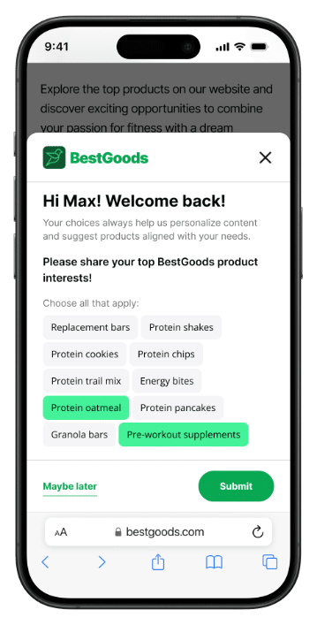 Progressive Profiling For Mobile Engagement