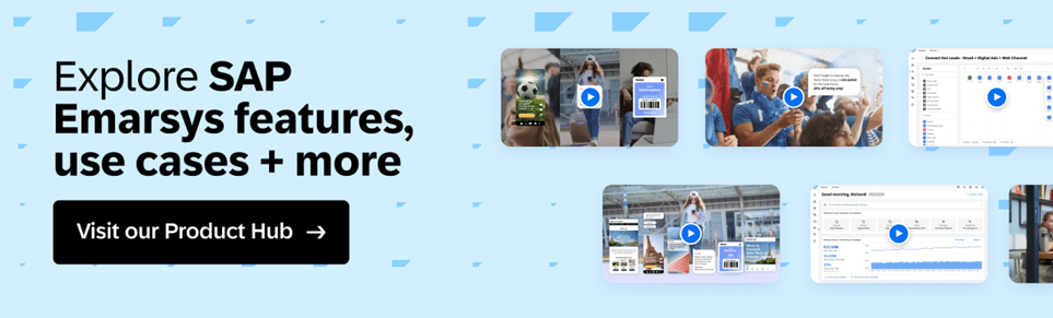 Sap Emarsys Product Hub Cta Banner