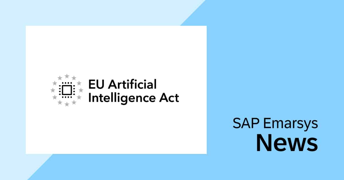SAP Emarsys EU Artifical Intelligence Act Banner