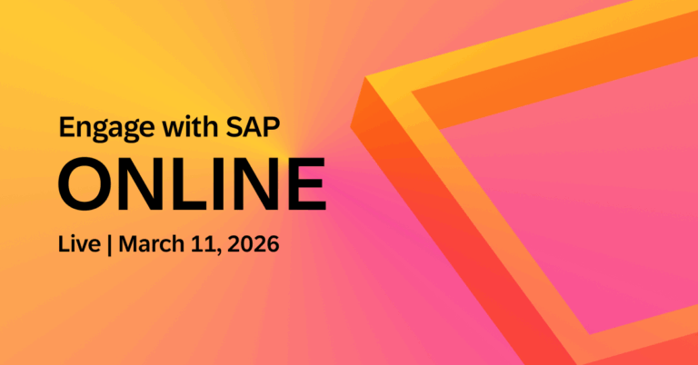 Featured Banner Engage With Sap 26 Online En V1