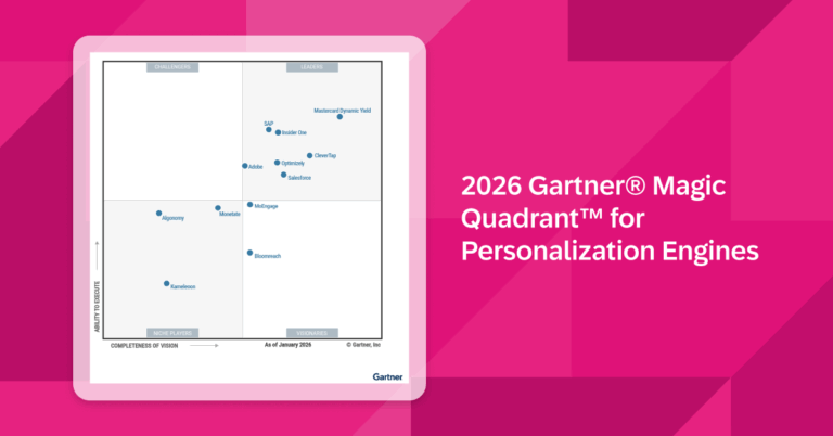 Blog feature image 2026 Gartner Magic Quadrant for Personalization Engines