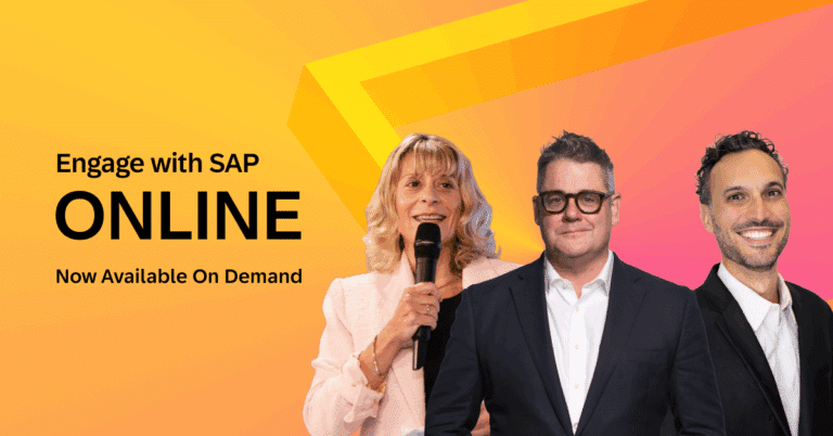 Featured Banner Engage With Sap 26 Online Od En V1