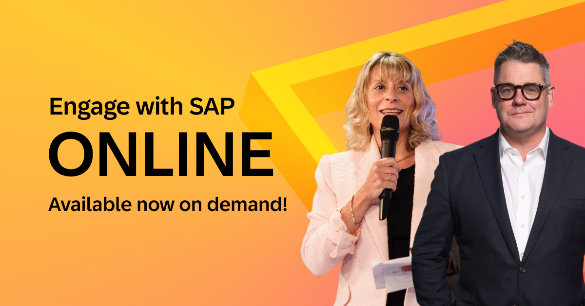 Featured Banner Engage With Sap 26 Online Od En V1