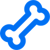 Anatomy bone icon