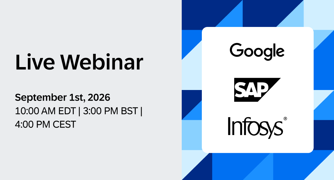 2026 En Sap Google Infosys Webinar Feature Live