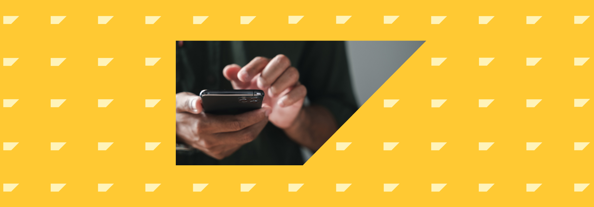 Customer browsing personalized product recommendations on a smartphone