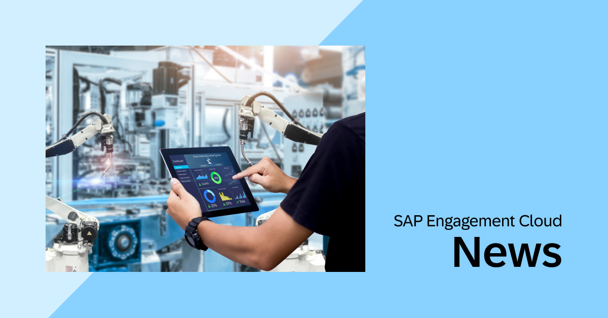 New research from SAP Engagement Cloud reveals manufacturers are moving beyond AI experimentation and embedding artificial intelligence into the operational workflows that power customer engagement and supply chains