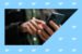 20-something customer tapping mobile phone screen