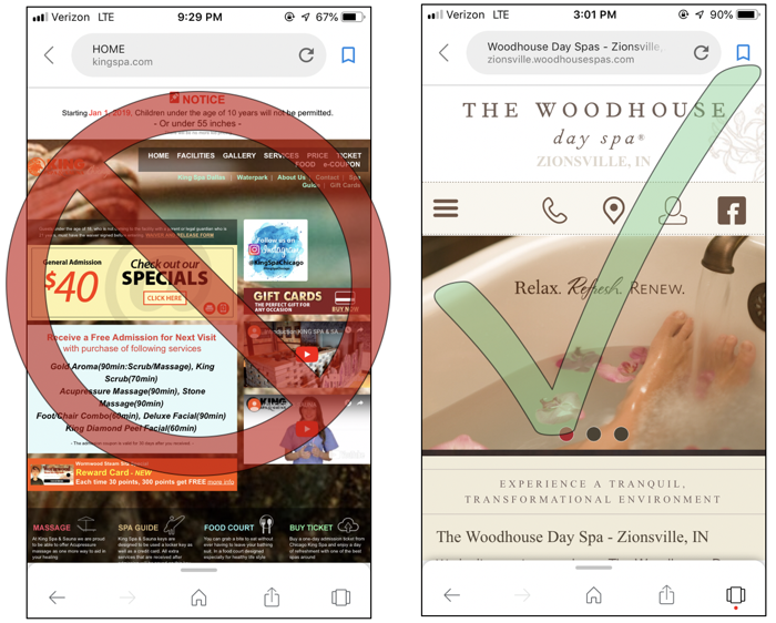 Mobile Optimization Responsive